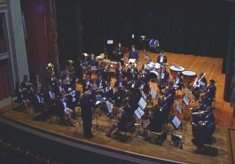 Sopron und Sankt Mang im musizieren gemeinsam Stadttheater