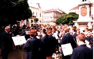 Gemeinsamer Auftritt Sopron und MStM